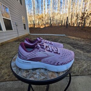 Brooks Glycerin 20 1203691B577 Mauve/Grape Wine Running Shoe Sneaker Women Sz 7